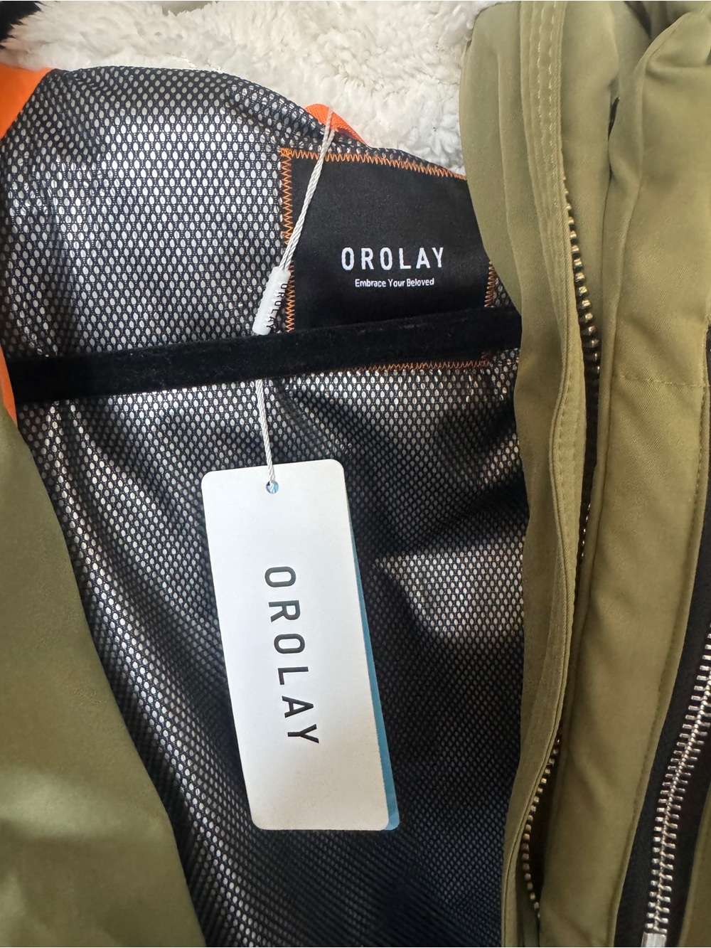 OROLAY 092 Universe Women's
Thickened Down Jacket GREEN NWOT. Size medium. - Picture 2 of 4